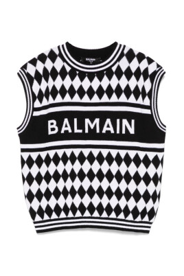 black-knitted-gilet-with-logo-pattern