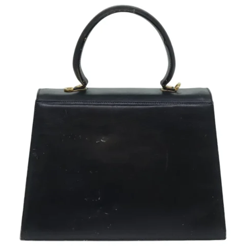 Salvatore Ferragamo Pre-owned Leather handbags Blue Dames