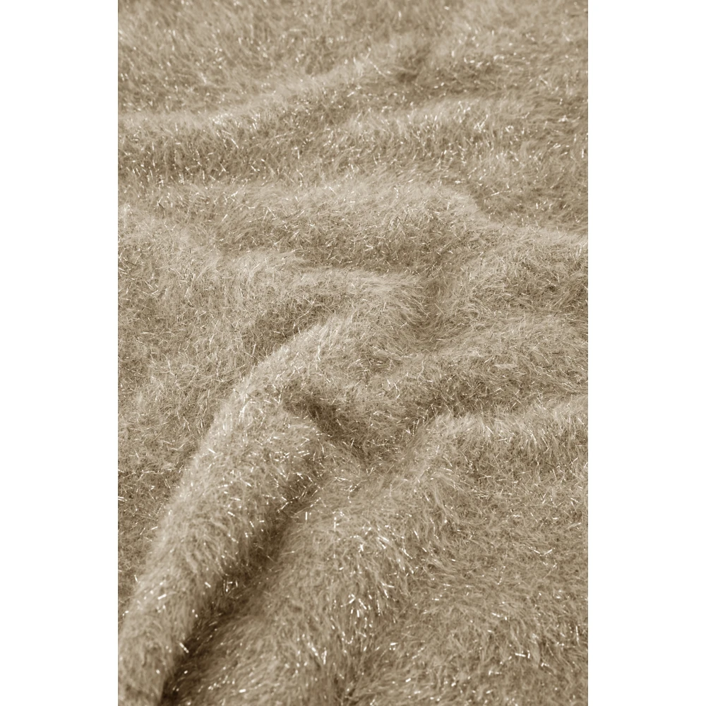 Fabienne Chapot Beige Top met Ronde Hals Yellow Dames