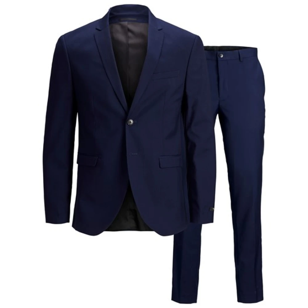 Jack & Jones , Single Breasted Suits, Male, Blue, L, Single Breasted Suits - Image 2