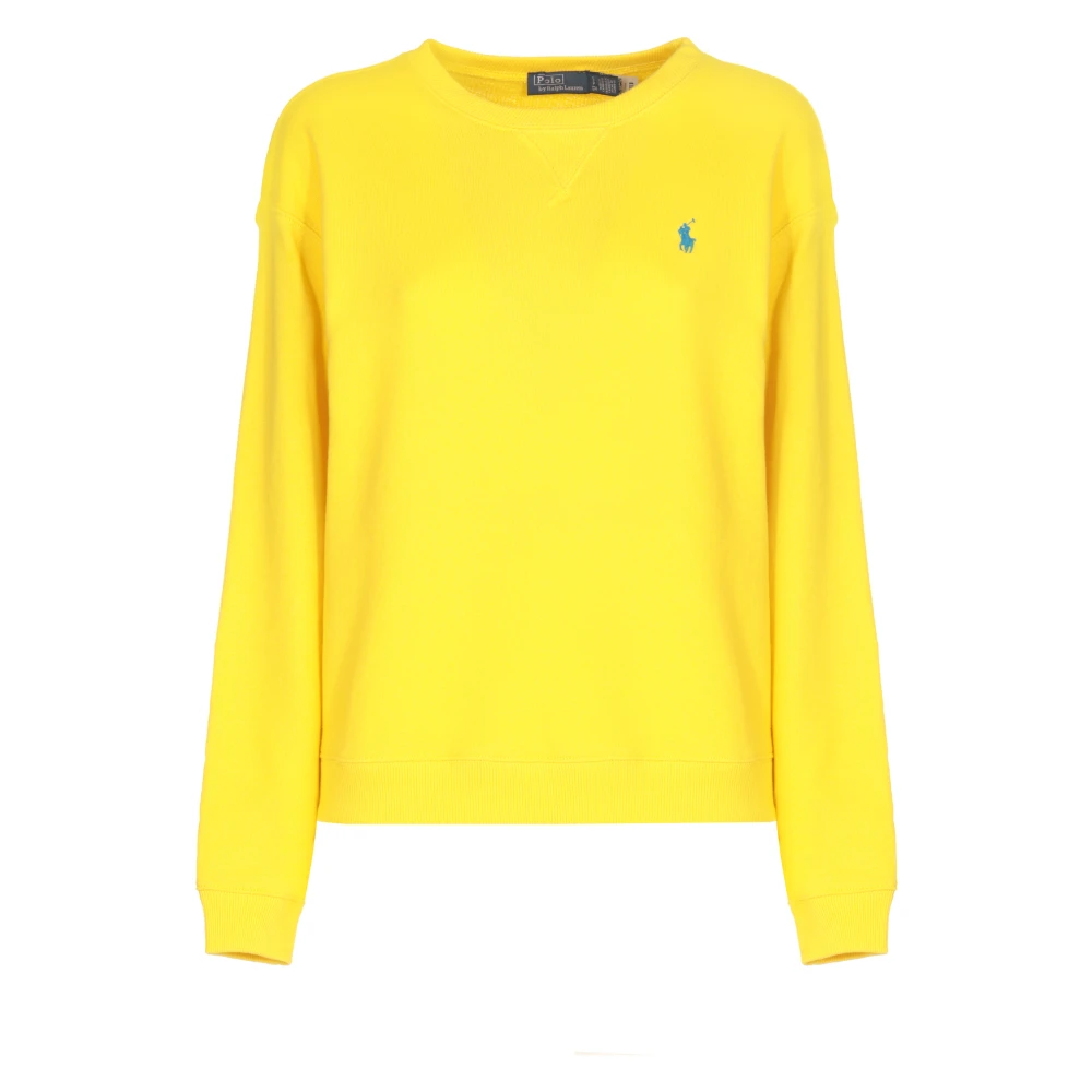 Ralph Lauren Katoenen Sweatshirt Yellow Dames