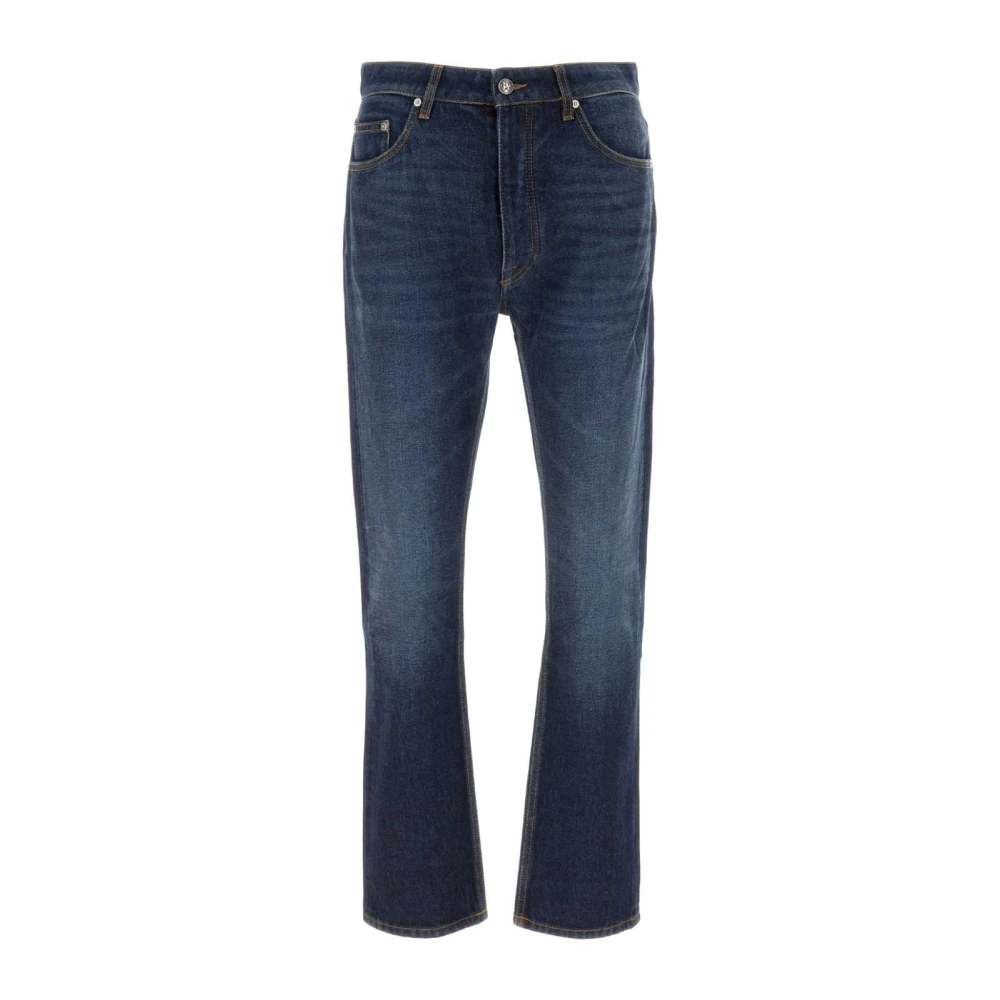 Palm Angels Klassieke Denim Jeans Blue Heren