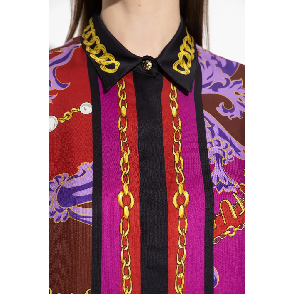 Versace Jeans Couture Gestreept overhemd Multicolor Dames