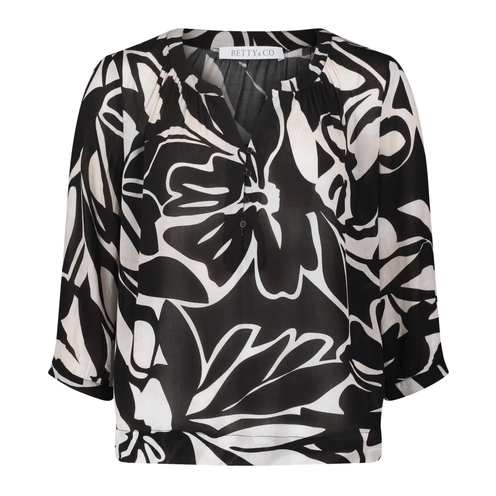 Betty & Co Bloemenprint Blouse Multicolor Dames