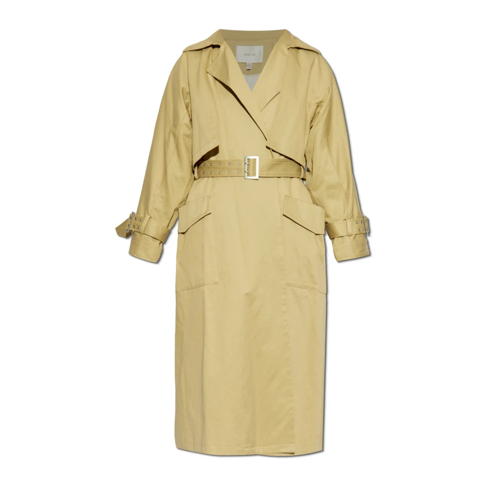 Coats > Belted Coats - - Gestuz - Modalova
