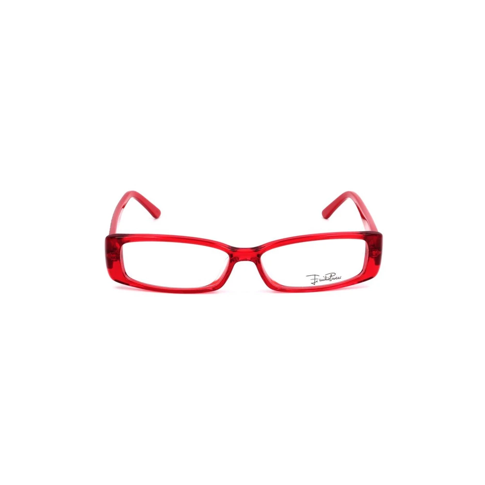 EMILIO PUCCI Kersen Plastic Frame Bril Red Dames