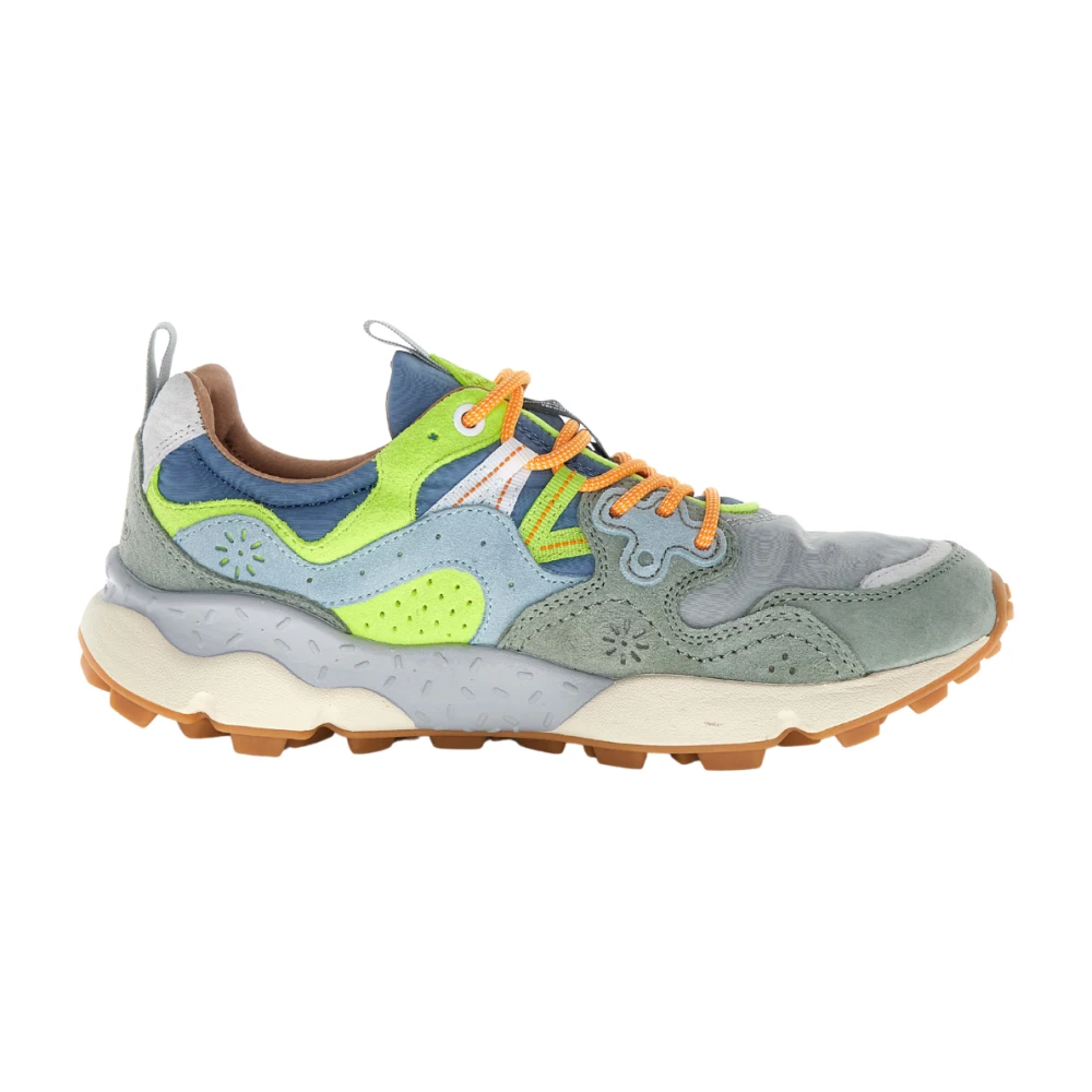 Flower Mountain Men's Multicolor Sneakers, 10 Uk, Yamano 3 Uni