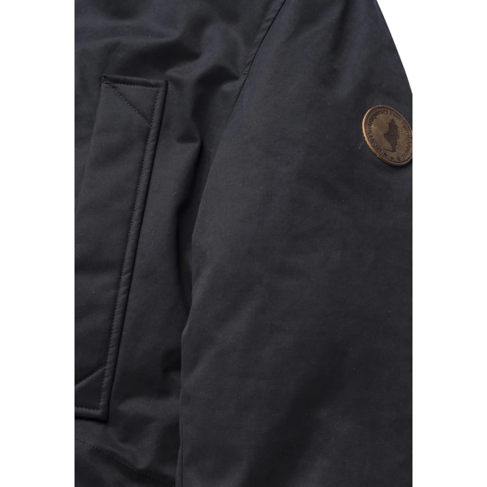 MCS Zwarte Stijlvolle Jassen Black Heren