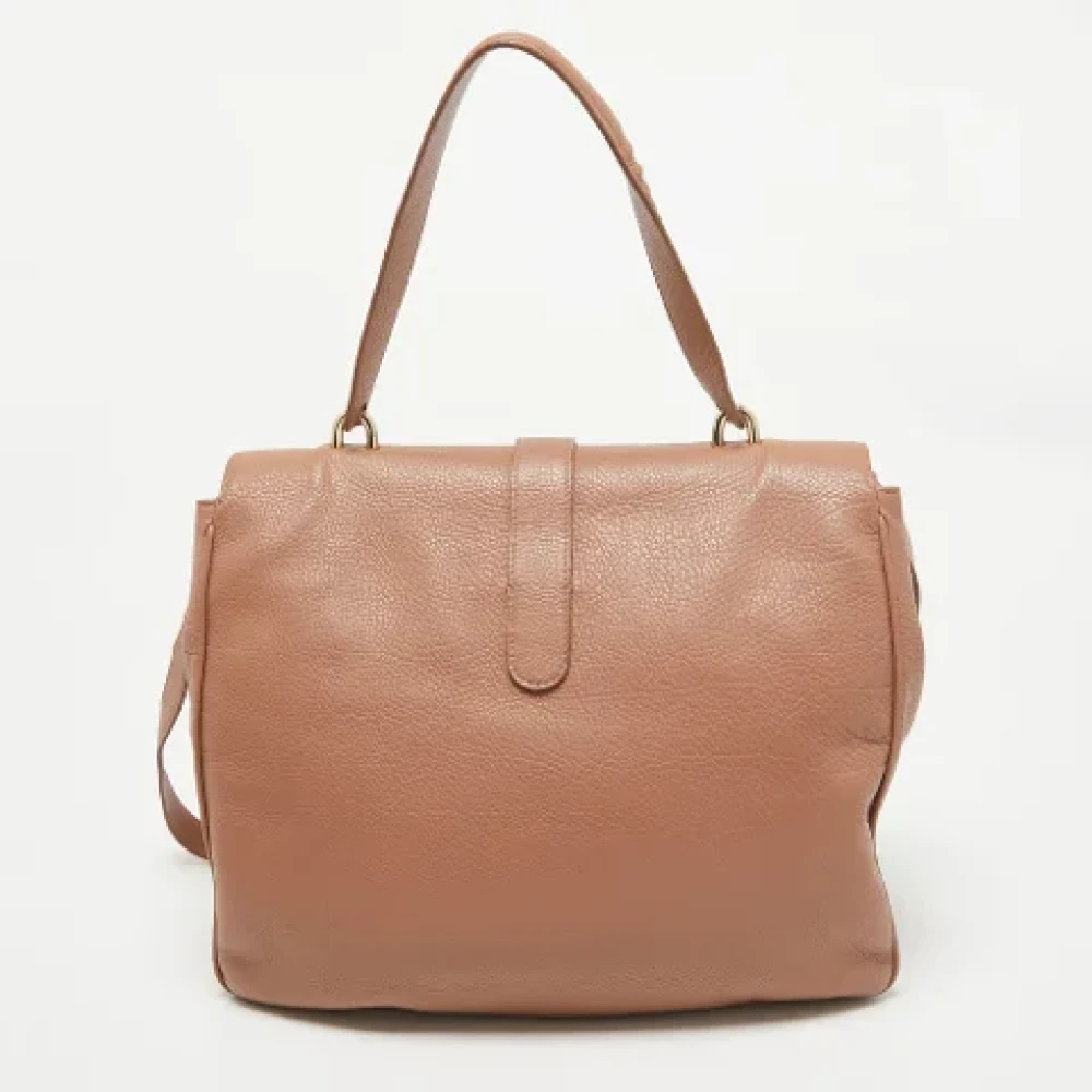 Balenciaga Vintage Pre-owned Leather handbags Pink Dames
