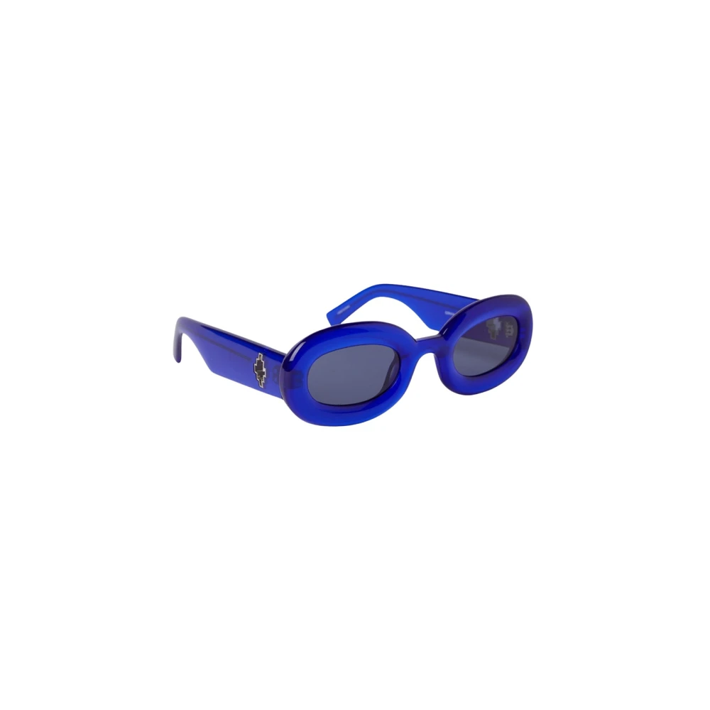 Marcelo Burlon Unisex Blue Modern Oval Sunglasses