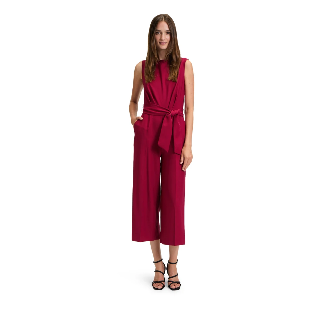 Betty Barclay Elegante Jumpsuit met Zakken Purple Dames