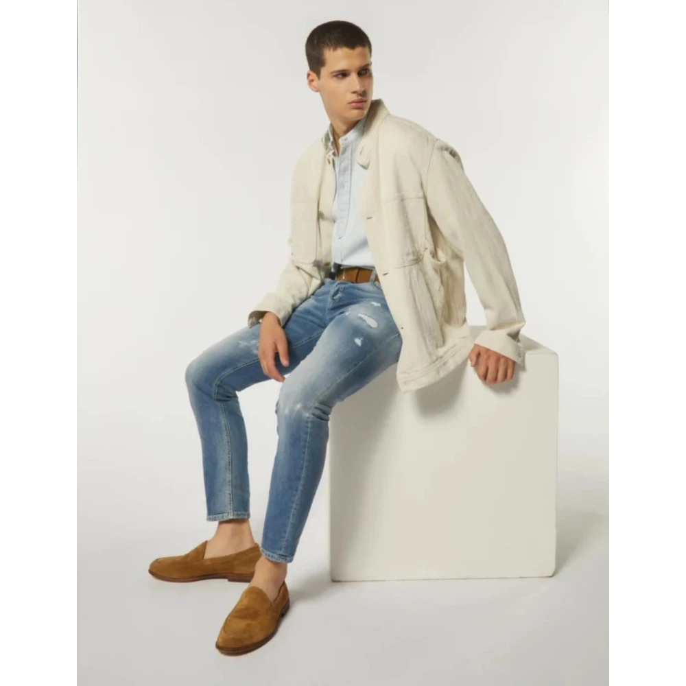 Dondup Stijlvolle Jeans voor Heren Blue Heren