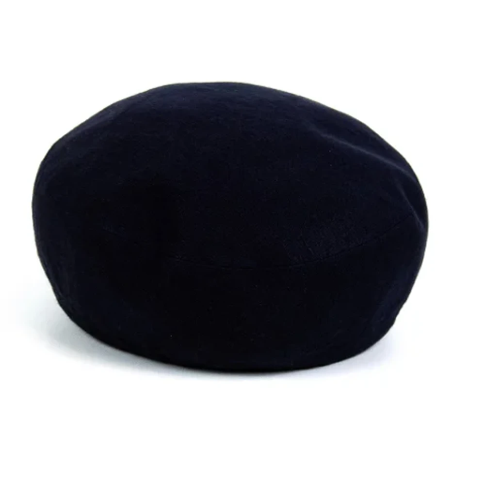 Hermès Vintage Pre-owned Fabric hats Black Dames