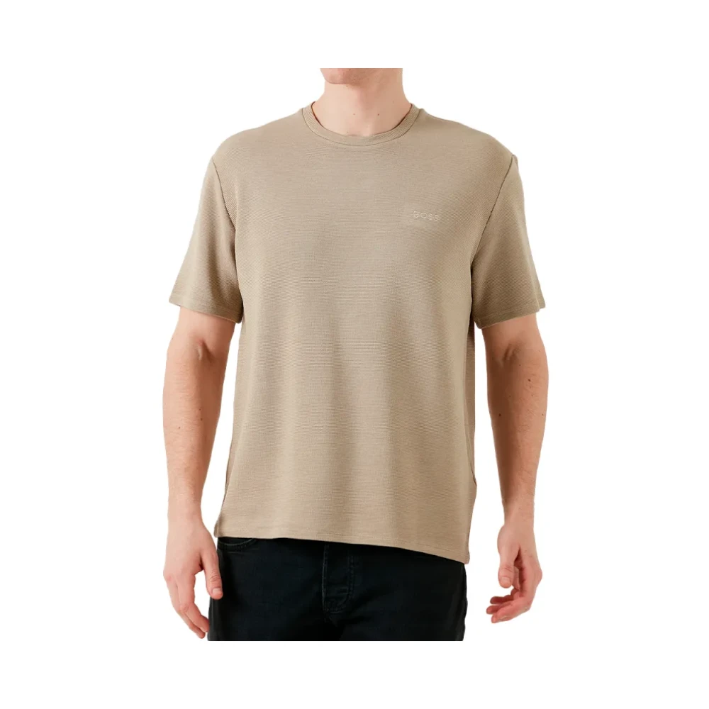 Hugo - Tops > T-Shirts - Beige - Hugo - Modalova