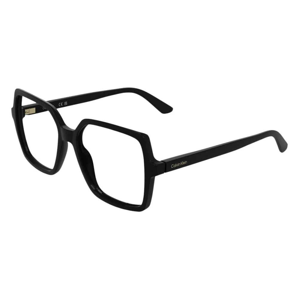 Calvin Klein Women's Black Glasses, 54 Mm, Rectangle Eyeglasses