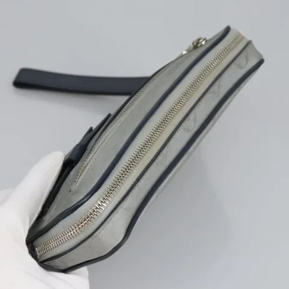 Louis Vuitton Vintage Pre-owned Canvas pouches Gray Dames