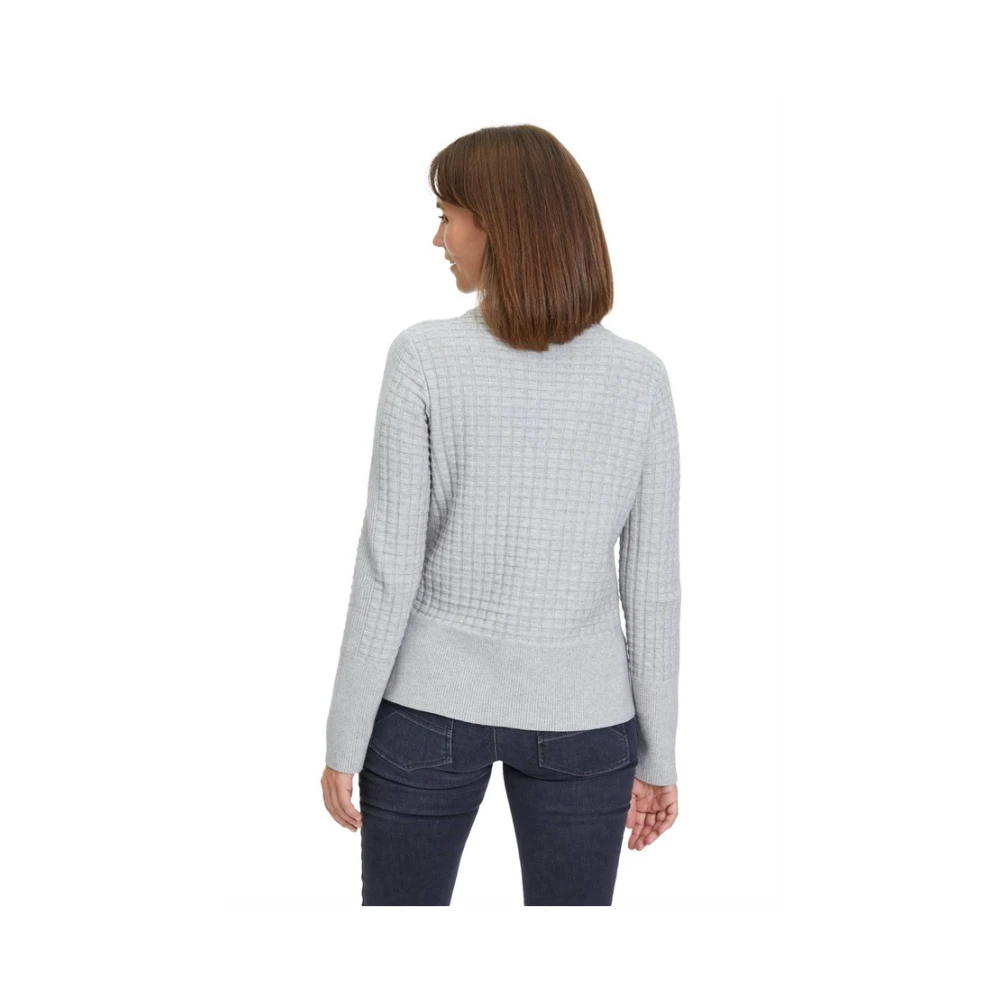 Betty & Co Stijlvolle Pullover Sweater Gray Dames