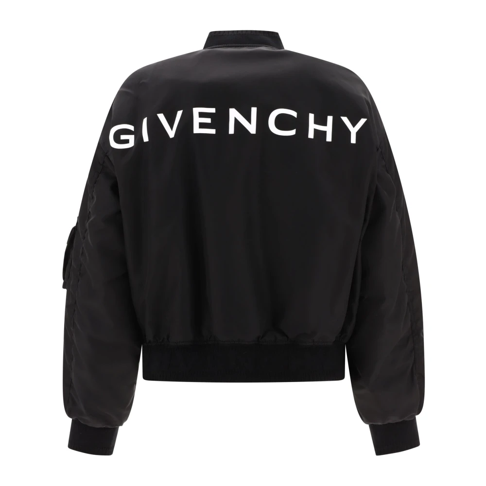 Givenchy Bomberjack met zakdetail Black Dames