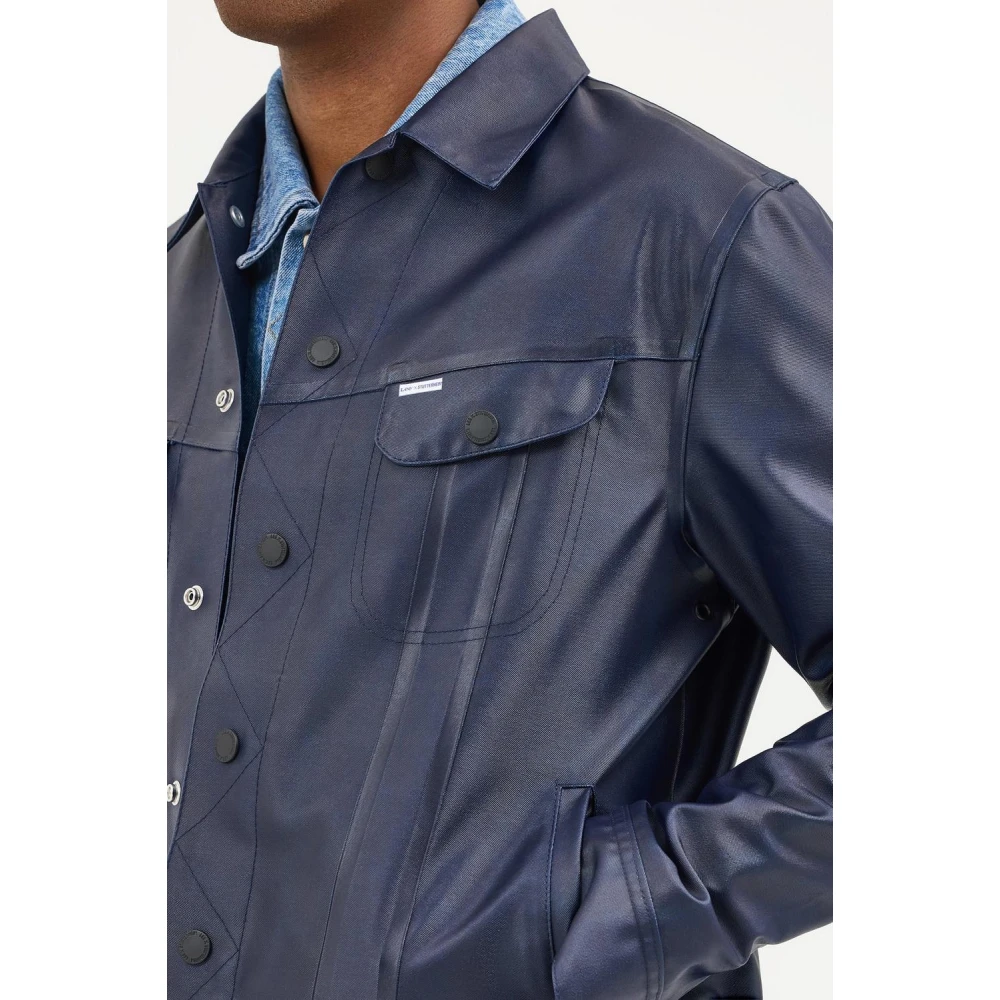 Stutterheim Lee Storm Rider™ Waterdichte Jas Blue Heren