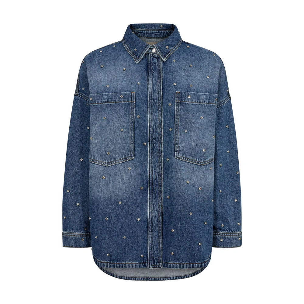 MOS MOSH Marine Shirt Emme Blue Dames