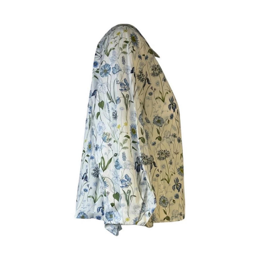 Xacus Bloemen 3 4 Mouw Overhemd Multicolor Dames
