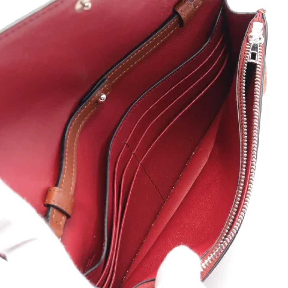 Loewe Pre-owned Leather shoulder-bags Brown Dames