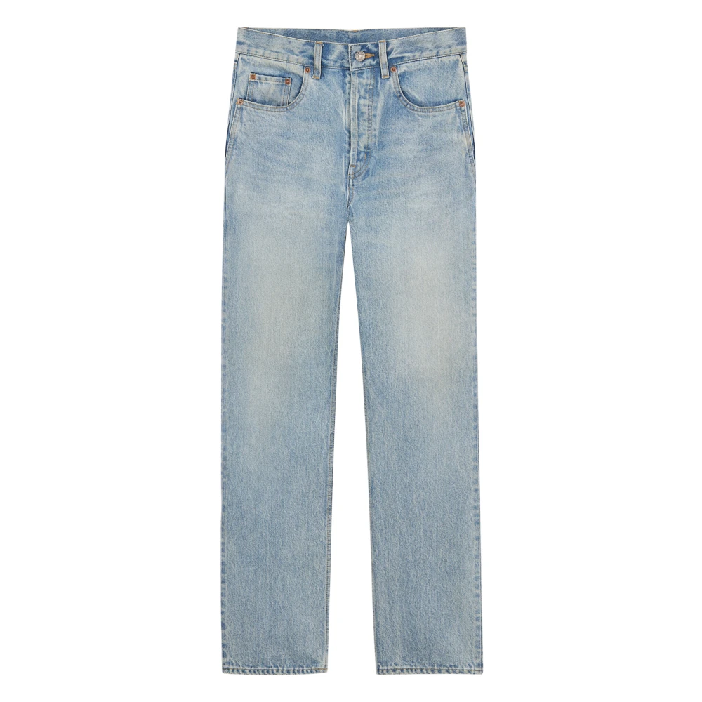 Saint Laurent Jeans Rectos Holgados Jeans Hombre Azul W31 Jeans Rectos Holgados