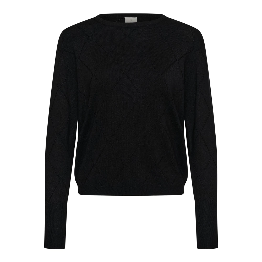 Magliette Sportive Kaffe 10512268-100121 Donna Nero Grande - Immagine 4