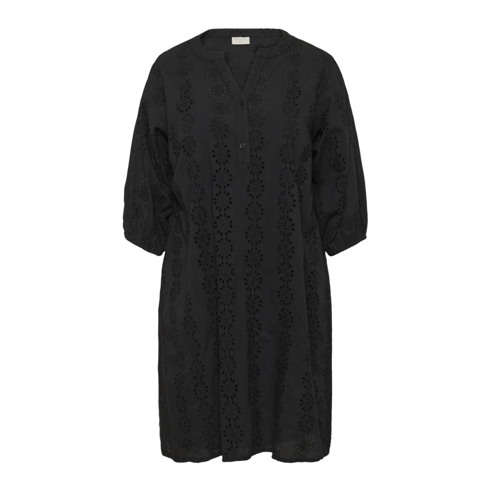 Kaffe Curve Black Short Dresses, Female, L, Short Dresses