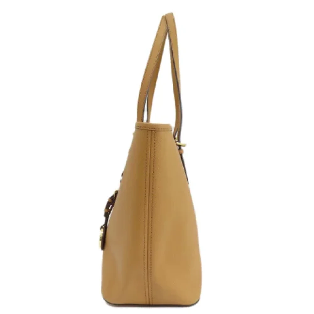 Michael Kors Pre-owned Plastic shoulder-bags Brown Dames