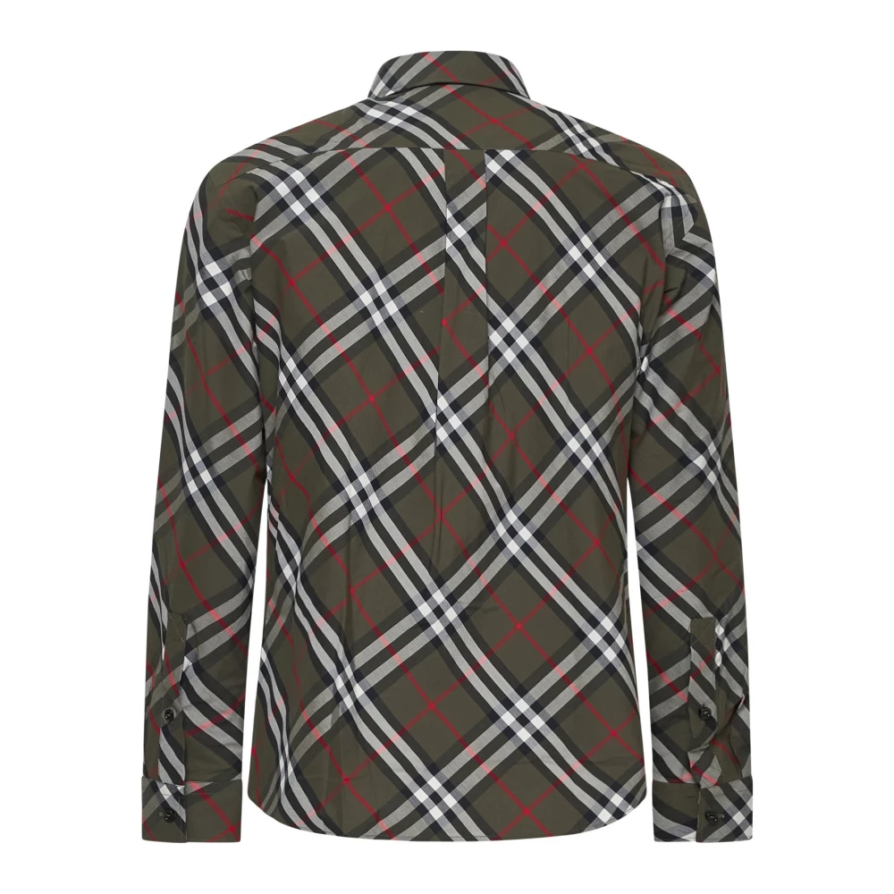 Burberry Stijlvolle Overhemden Brown Heren
