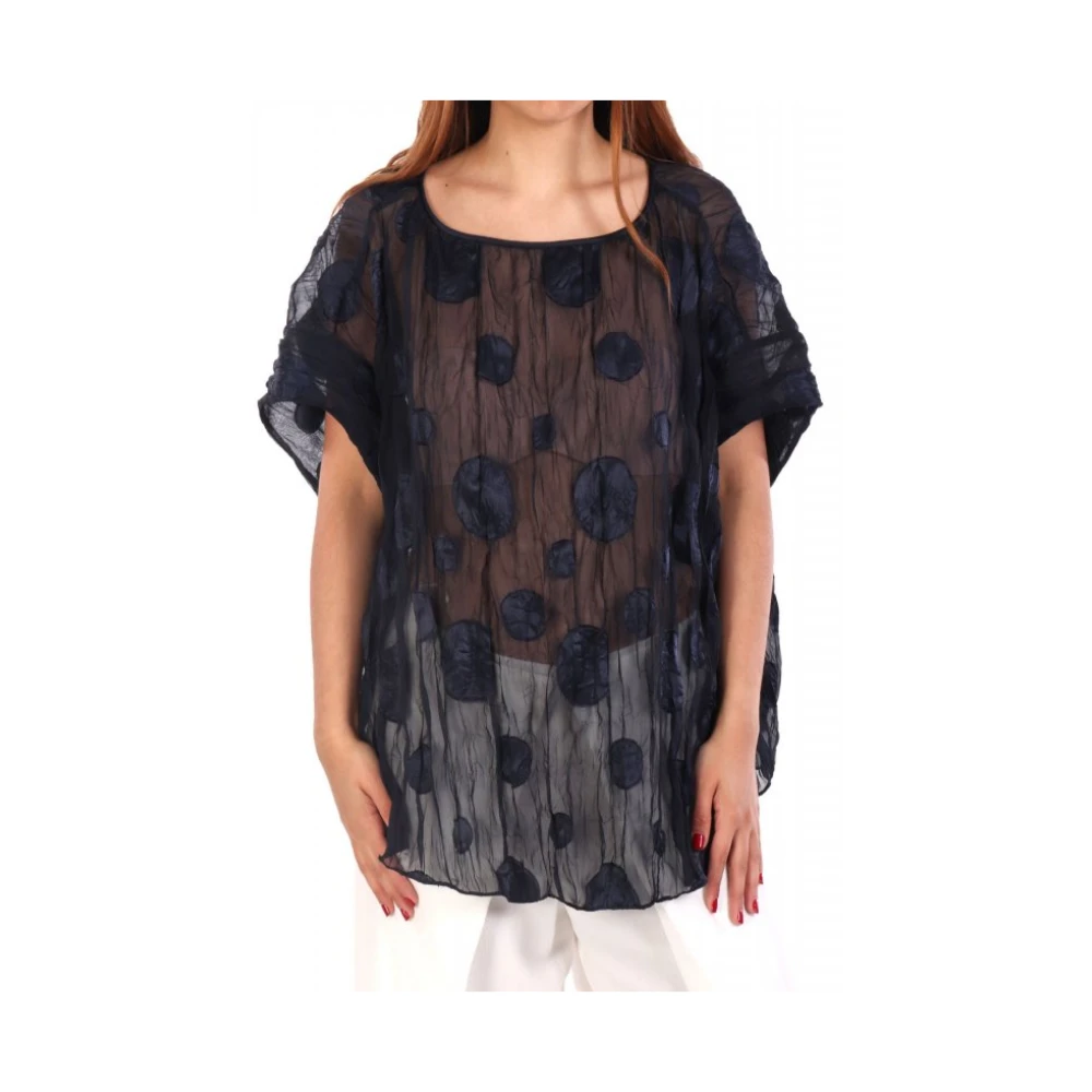 Emporio Armani Donna Blu Camicette M, New,