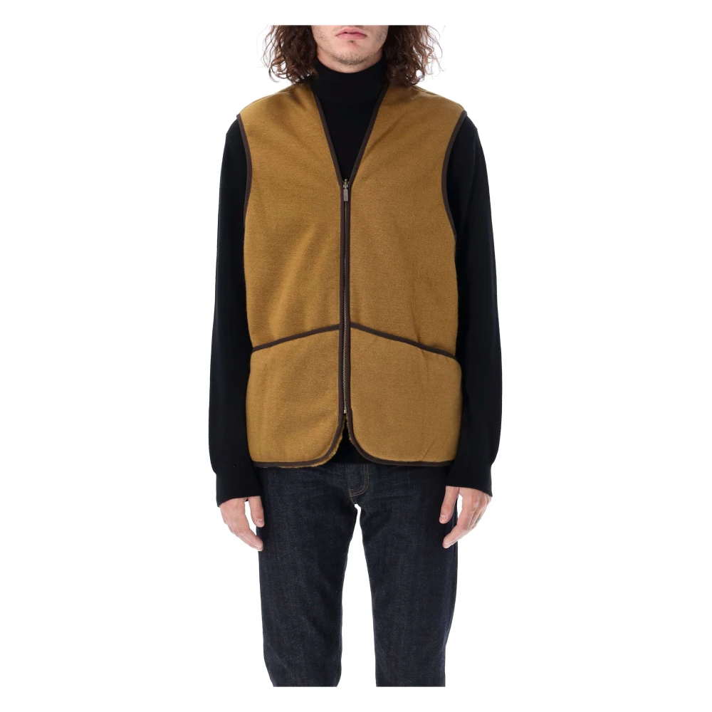 Barbour Men's Brown Outerwear Warm Pile Waistcoat - Waistcoats - 3XL - Jackets