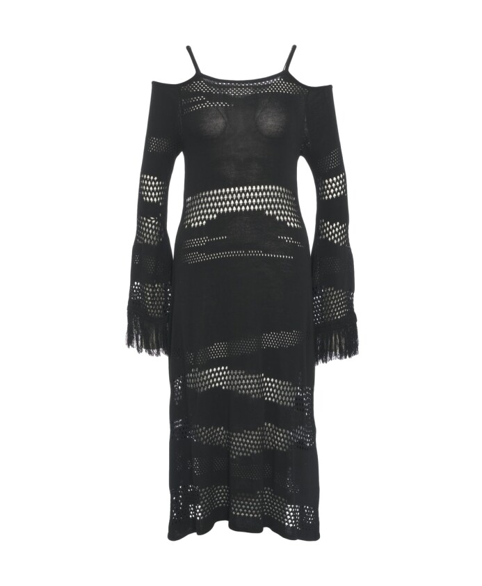 robe-midi-en-tricot-a-franges-avec-decoupes