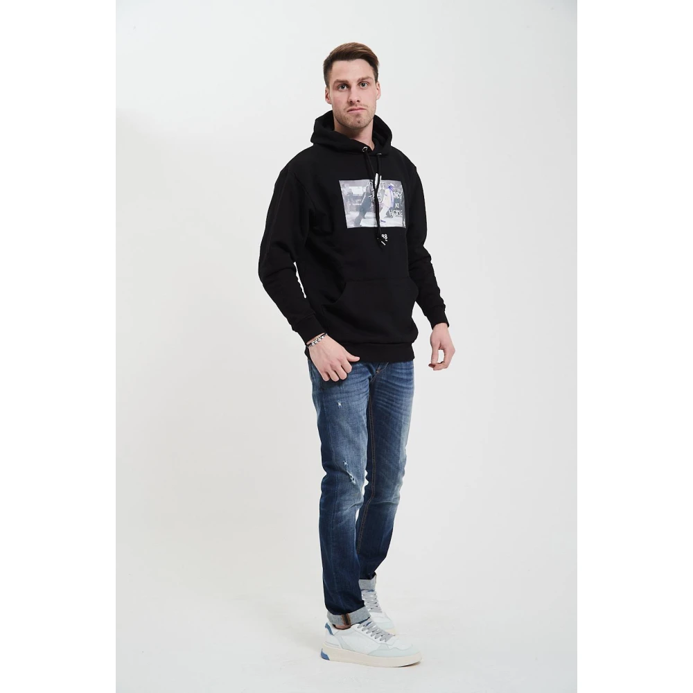 Throwback Klassieke Sweatshirt Black Heren