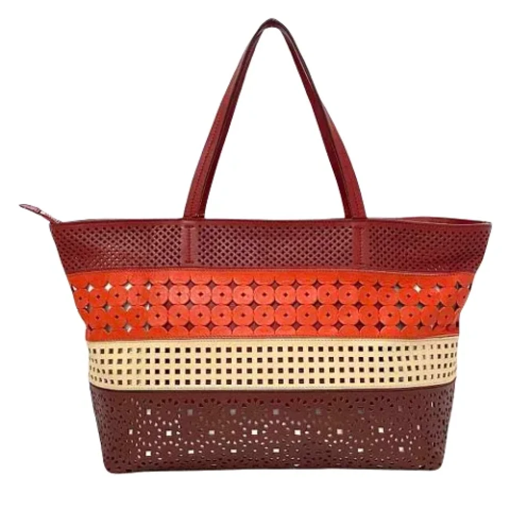 Salvatore Ferragamo Pre-owned Leather totes Multicolor Dames