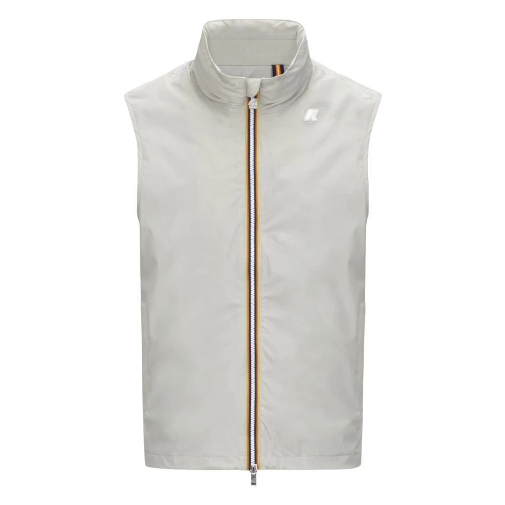 K-Way Herr Beige Jackor Xl, Nylon, Valen Stretch Nylon Jersey