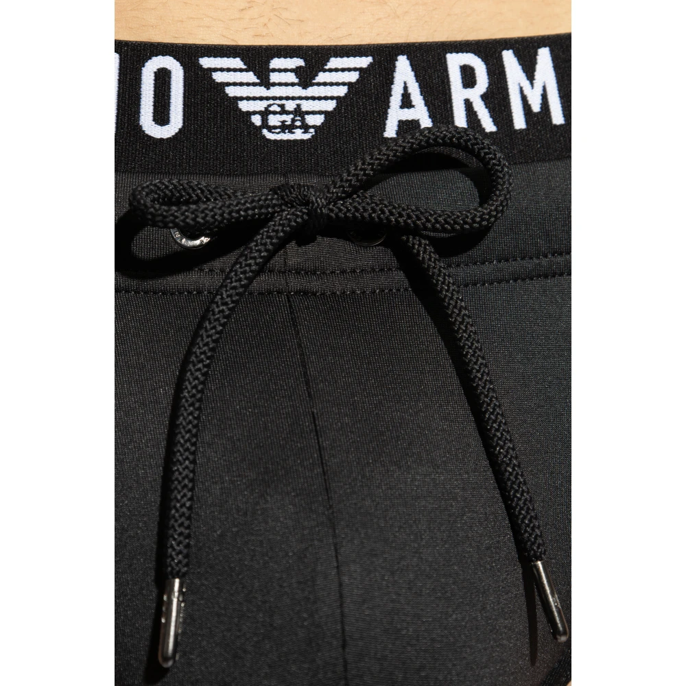 Emporio Armani Swimwear Black Heren