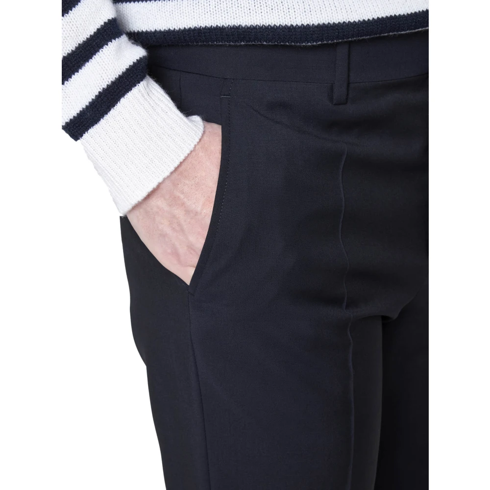 Valentino Blauwe Stijlvolle Broek Blue Heren