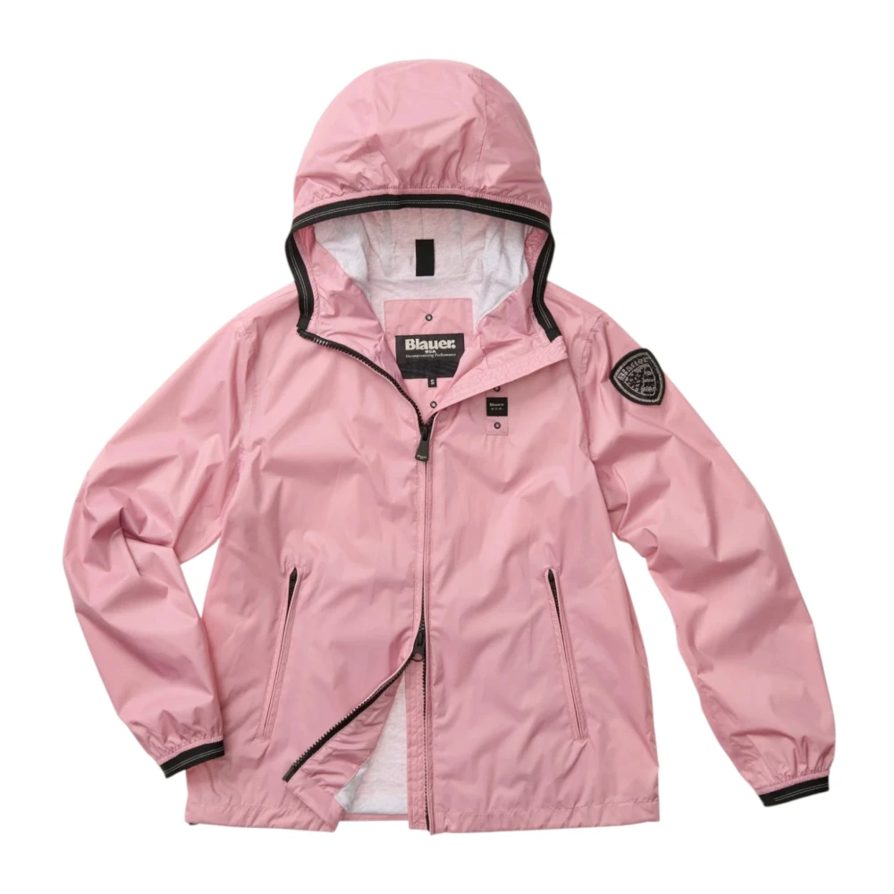 Blauer Women's Pink Light Jackets, S, Anawan Jacket