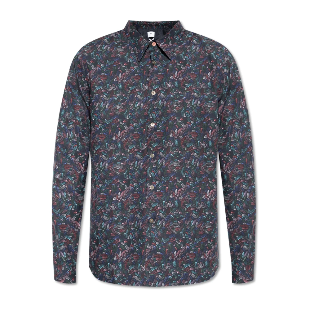 PS By Paul Smith Katoenen overhemd Multicolor Heren