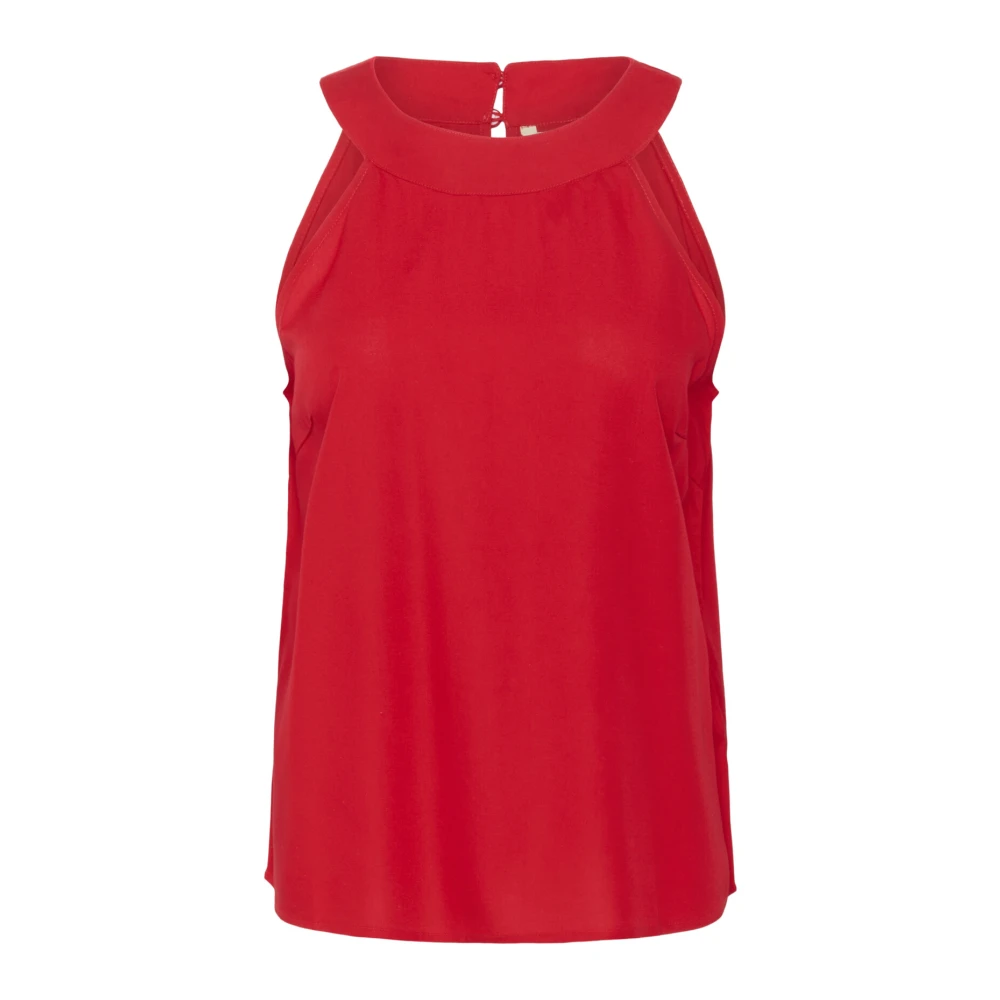 Tops > Sleeveless Tops - - Cream - Modalova