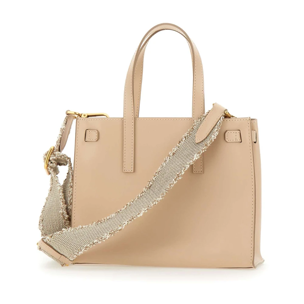Gianni Chiarini Poederkleurige leren Altea tas Beige Dames