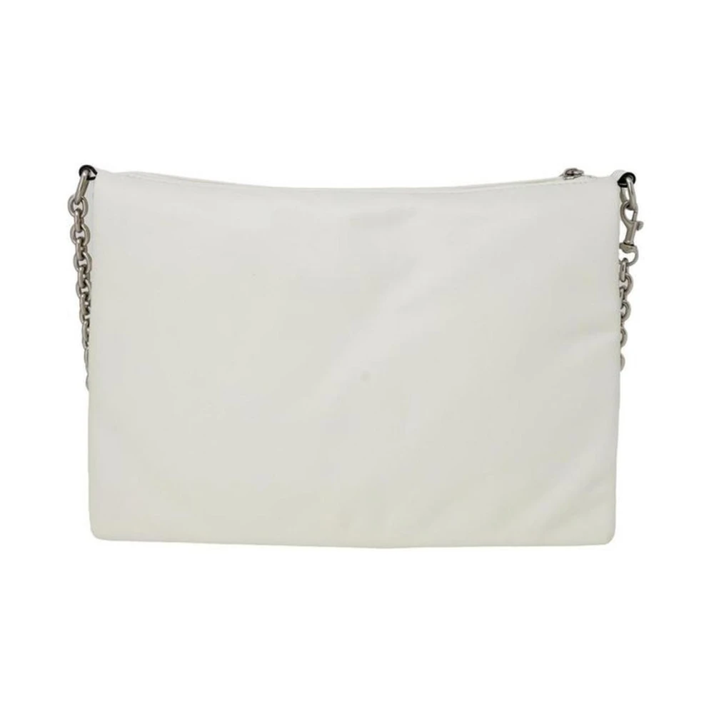 Calvin Klein Polyester handtas met polyurethaandetails Beige Dames