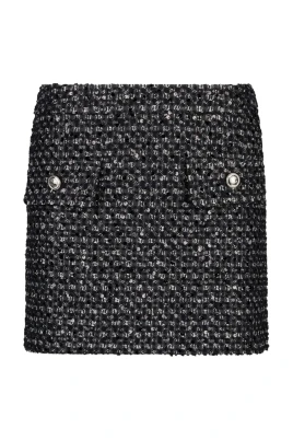 Bouclé Minikjol