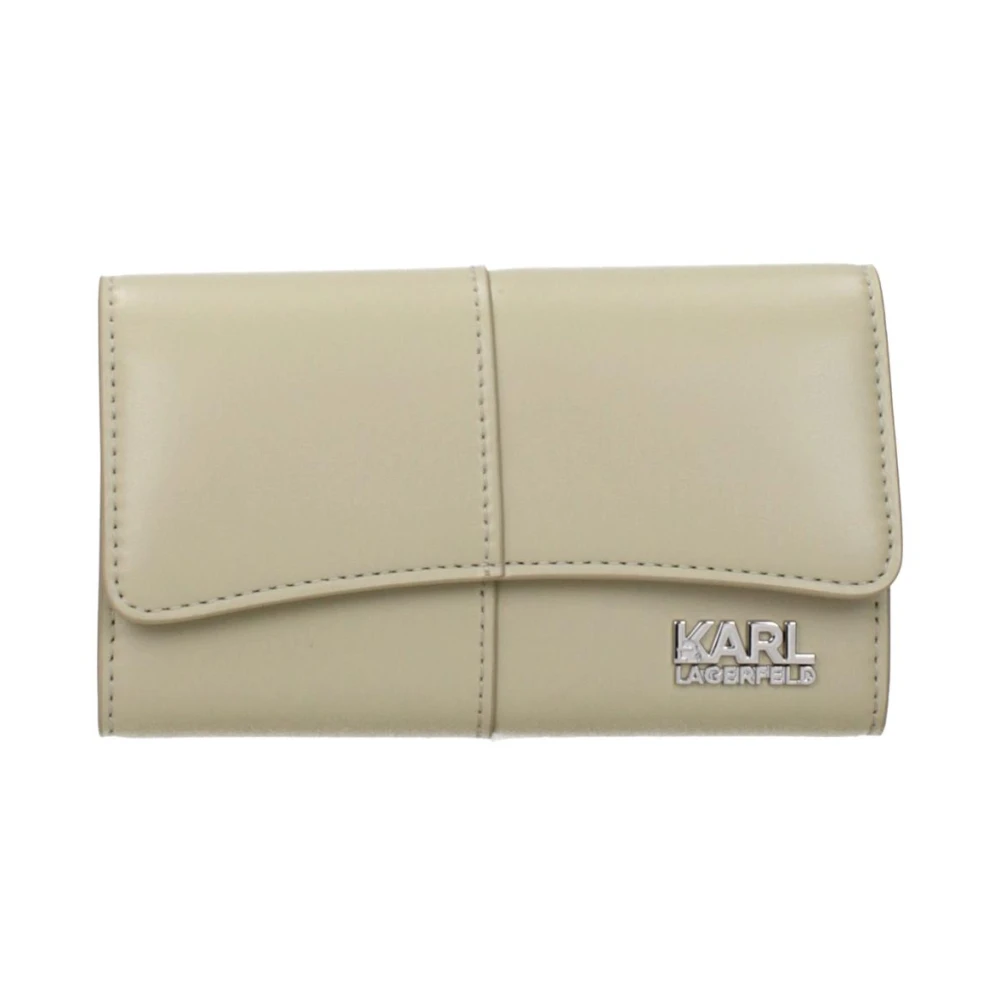 Karl Lagerfeld Green Polyethylene Wallet - Image 2
