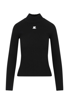 black-ribbed-jumper-womenand-39-s-sweater
