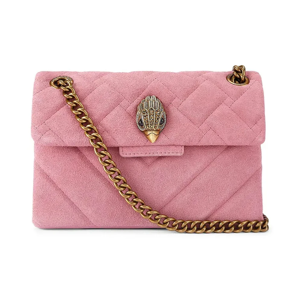 Kurt Geiger Women's Pink Kensington Mini Shoulder Bag - Shoulder Bags - One Size - Bags