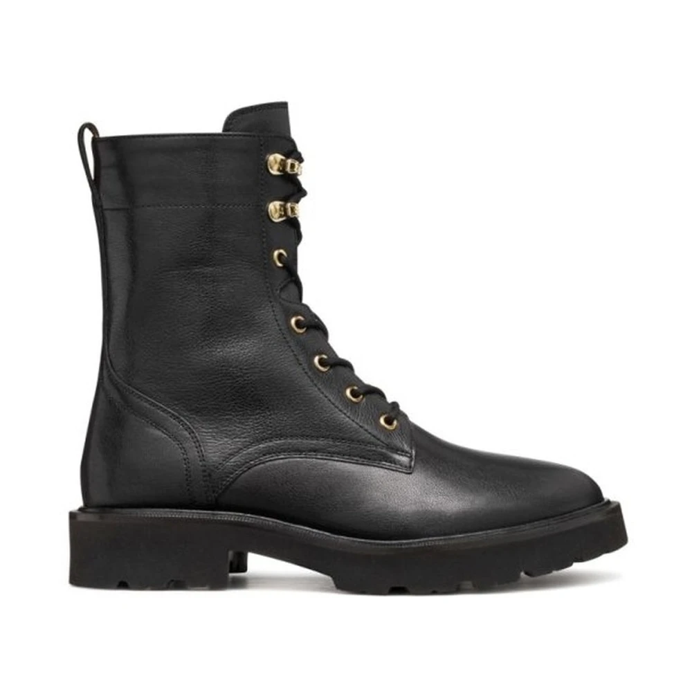 Geox Mujer Negro Zapatos, Talla: 39 Eu
