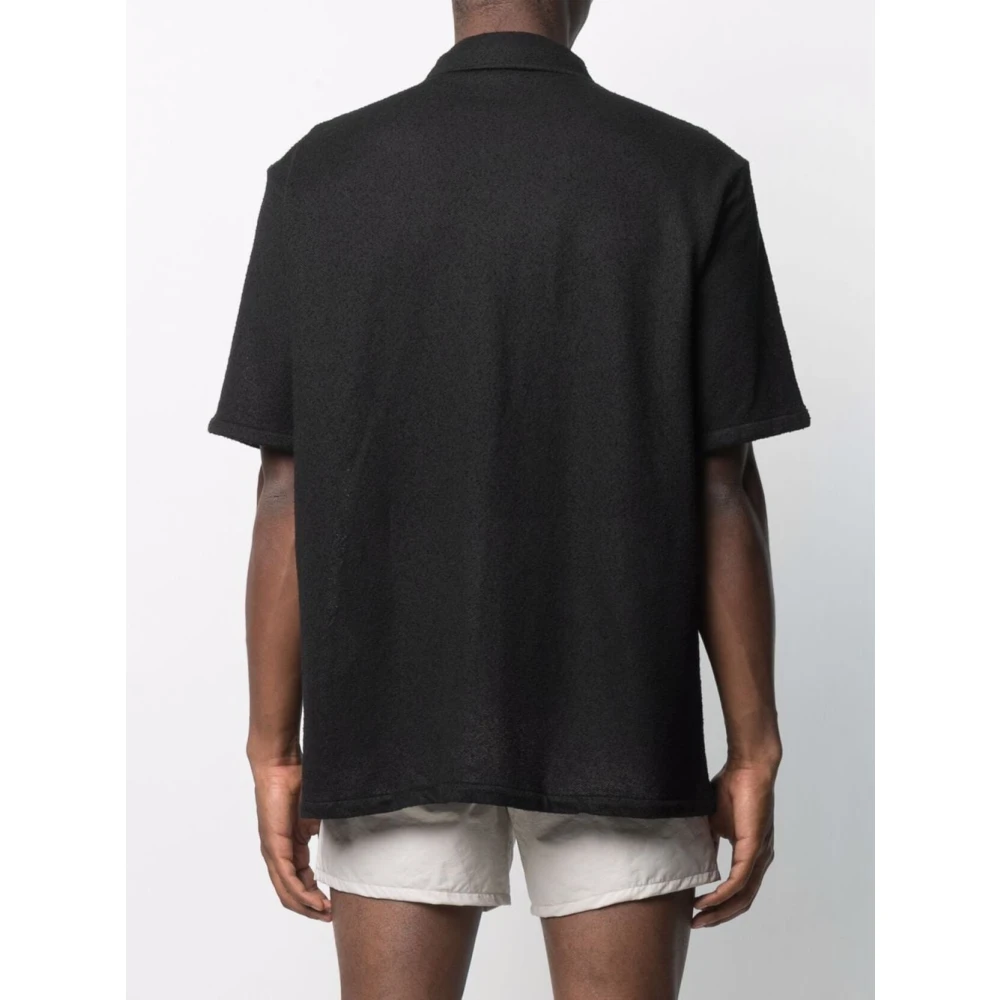 Our Legacy Short Sleeve Shirts Black Heren
